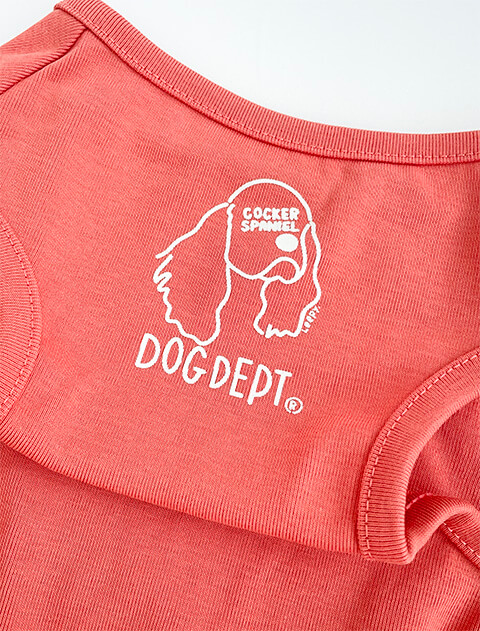 My dog is No.1　コッカースパニエルノースリーブ犬服ブランドのドッグデプト/DOG DEPT