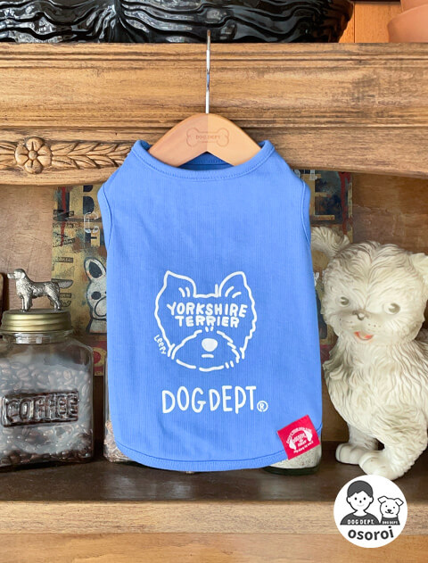 【DOG WEAR】My dog is No.1　ヨーキーノースリーブ