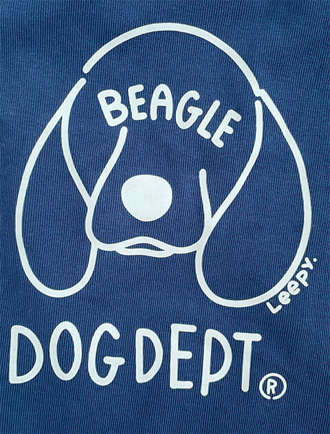 My dog is No.1　ビーグルノースリーブ犬服ブランドのドッグデプト/DOG DEPT