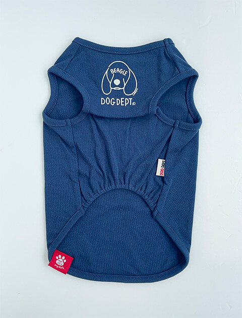 My dog is No.1　ビーグルノースリーブ犬服ブランドのドッグデプト/DOG DEPT