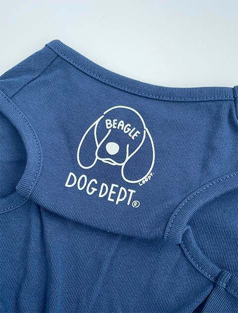 My dog is No.1　ビーグルノースリーブ犬服ブランドのドッグデプト/DOG DEPT