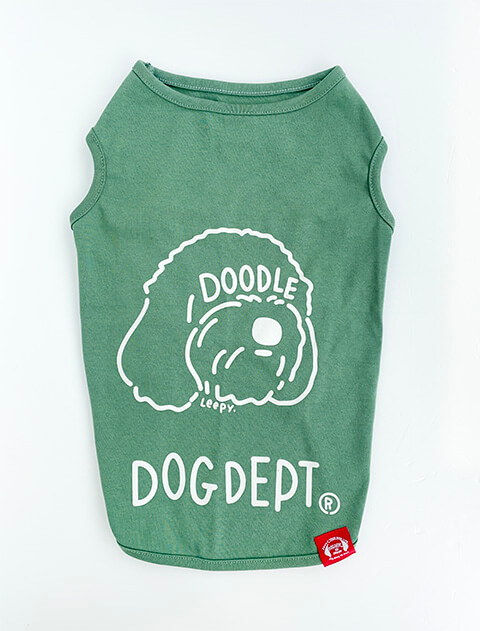 My dog is No.1　ドゥードルノースリーブ犬服ブランドのドッグデプト/DOG DEPT