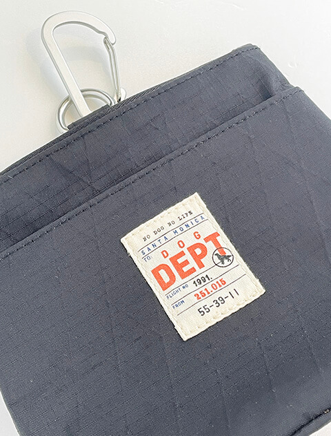 ダイヤリップストップマナーポーチ ブランドのドッグデプト/DOG DEPT