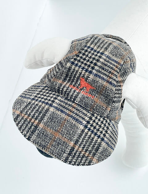 ワンポイントウールキャップ ブランドのドッグデプト/DOG DEPT