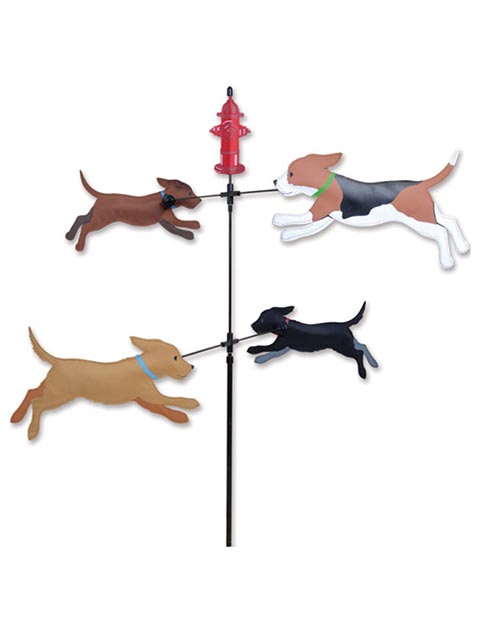 WindGarden Spinner Dogs 8DOGS