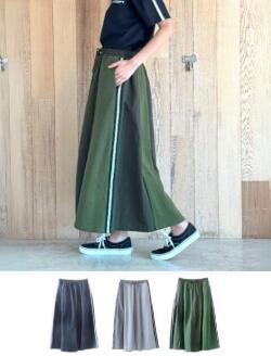 【WOMEN】ラインスカート