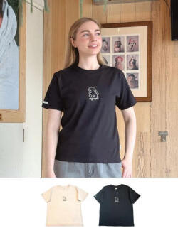 【WOMEN】チェーン刺繍　Tシャツ