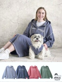 【WOMEN】スウェットジップパーカー