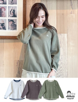 【WOMEN】CHILL クレリックロンT