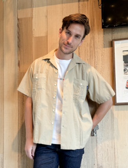 《期間限定アウトレット》【UNISEX】オープンカラーシャツ
