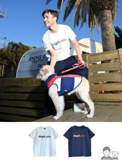 【UNISEX】USAシャドーボーダーロゴベーシックTシャツ