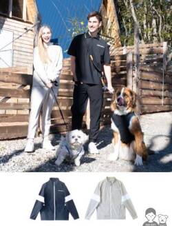 【UNISEX】ドライタッチスタンドジップ