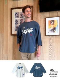 【UNISEX】スポーツロゴ７分袖