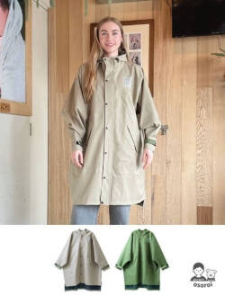 【UNISEX】【耐水圧10000mm】レインコート