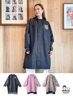 【UNISEX】ストレッチ撥水レインポンチョ