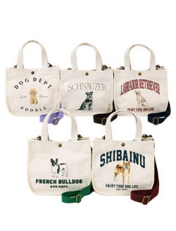 【GOODS】犬種バッグ