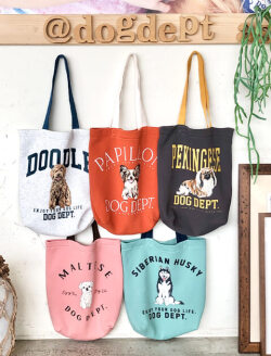 【GOODS】スウェット犬種トート