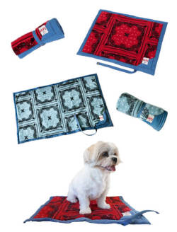 【DOG GOODS】バンダナボアカフェマット