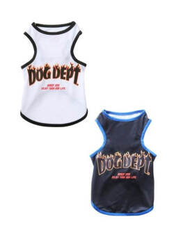 《期間限定アウトレット》【DOG WEAR】ファイヤーロゴタンクトップ