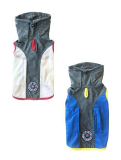 《期間限定アウトレット》【DOG WEAR】スーパークールワッペンノースリーブ