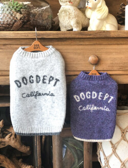 【DOG WEAR】モチモチロゴニット