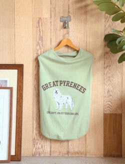 【DOG WEAR】グレートピレニーズノースリーブ