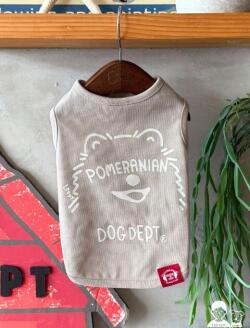 【DOG WEAR】MY DOG is No.1ポメラニアンノースリーブ