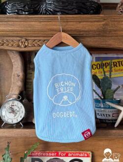 【DOG WEAR】MY DOG is No.1ビションフリーぜノースリーブ