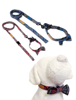 《期間限定アウトレット》【DOG GOODS】チェックリード&カラー