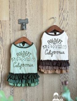 【DOG WEAR】フリフリワンピ