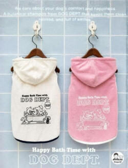 【DOG WEAR】shampoo dogパイルパーカー