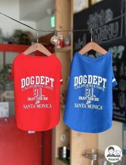 【DOG WEAR】ロゴ＆ナンバーTシャツ