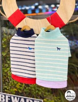 【DOG WEAR】差し編みパイルレイヤーT