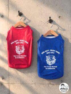 【DOG WEAR】濡らして着るcalifornia market  ノースリーブ