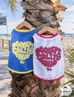 【DOG WEAR】濡らして着るハートモチーフノースリーブ