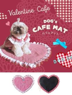 【DOG GOODS】Valentine cafe カフェマット