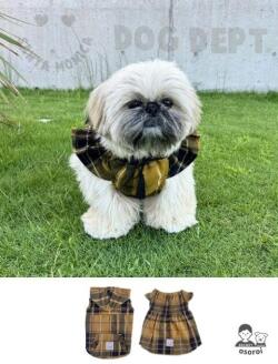 【DOG WEAR】チェックパーカー＆ワンピース