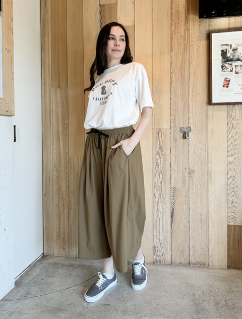 WOMEN】ワークディティールジャンパースカート