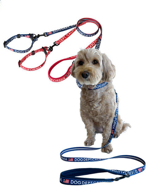 未使用　ドッグデプト　フラワーリード&カラーセット　マナー袋　限定バッグ DOG GOODS】フラワーリード&カラーセット