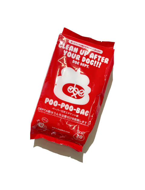 ロールチケット　8ロールセット DOG GOODS】エチケットバッグ8ロールセット