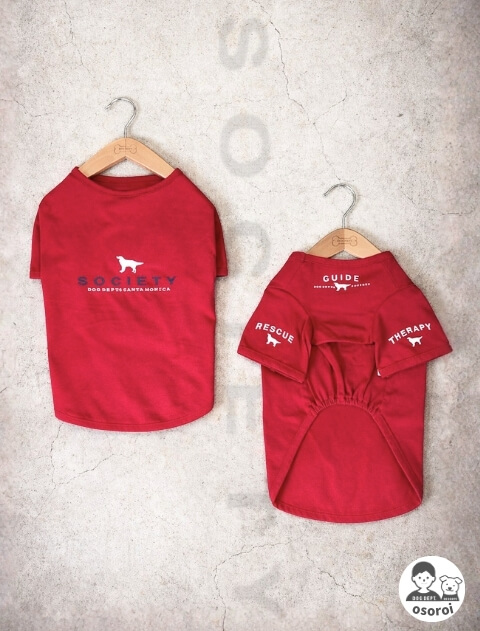 犬服 / ドッグウェア】ソサエティ Tシャツ / DOG DEPT (ドッグデプト