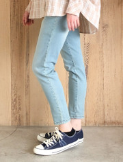 【WOMEN】裏起毛ゆるフィットパンツ
