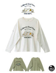 【WOMEN】ピクニックドッグロンT