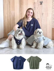【WOMEN】ドライタッチ　変形Tシャツ