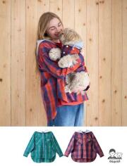 【WOMEN】シャツパーカー