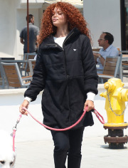 《期間限定アウトレット》【WOMEN】切り替えシャギーボア軽量アウター