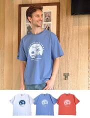 【UNISEX】サンセットパームロゴT