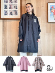 【UNISEX】ストレッチ撥水レインポンチョ