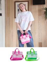 【GOODS】ミックスカラーキャンバスコンパクトバッグ