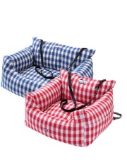 【DOG GOODS】ギンガムソファー型ドライブベッド